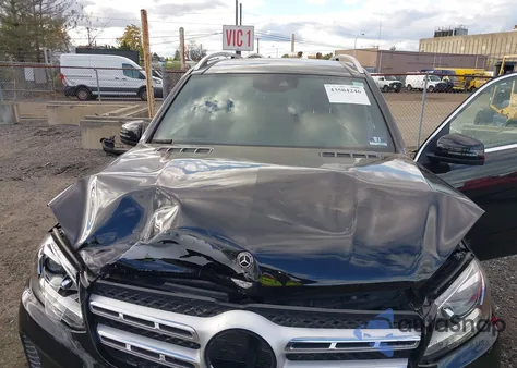 2018 Mercedes-Benz Gls 450 4Matic z USA, uszkodzony, nr VIN 4JGDF6EE3JB067152